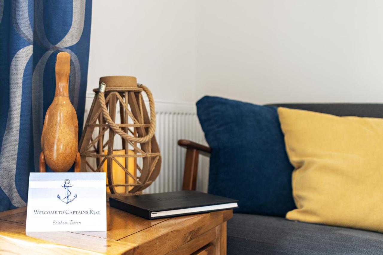 A Modern And Cosy Apartment Just Yards From Brixham'S Bustling Harbourside 外观 照片